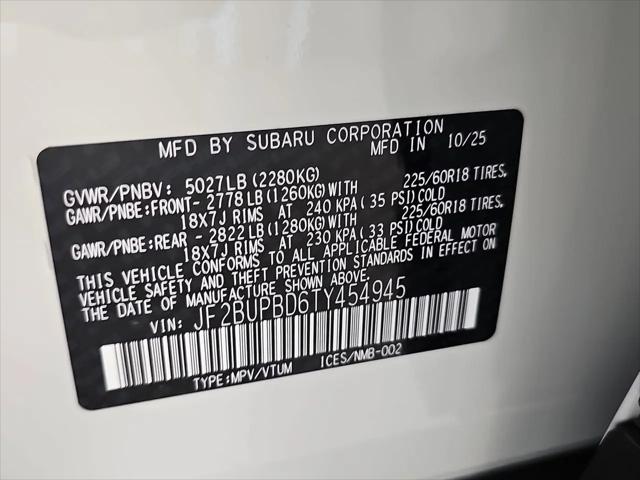2026 Subaru Outback Premium