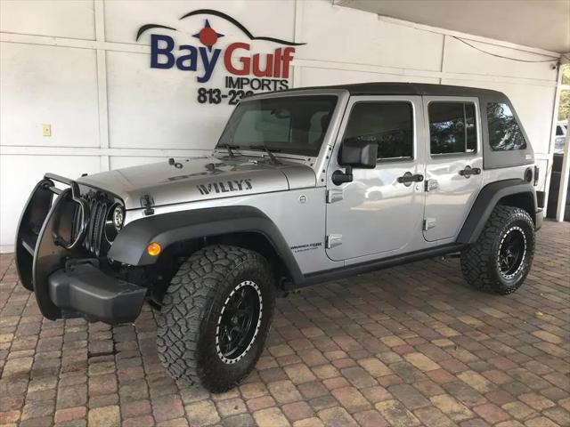 2018 Jeep Wrangler JK Unlimited Willy Wheeler W 4x4 for sale in Tampa, FL