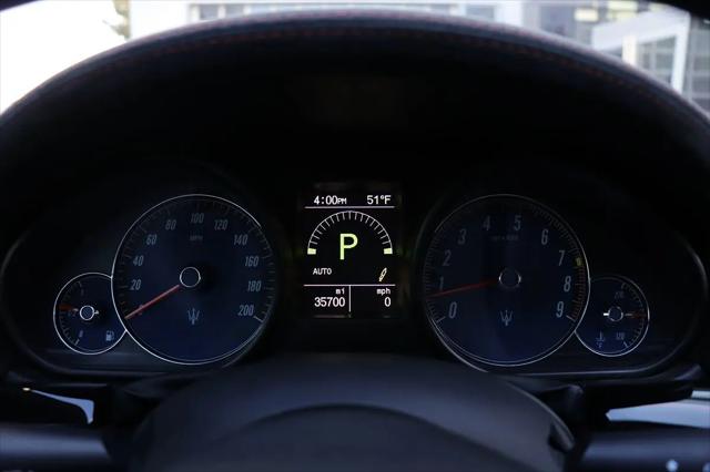 2017 Maserati GranTurismo Sport