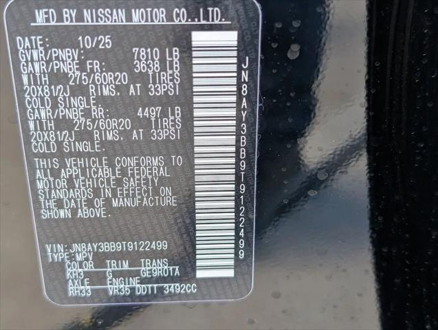 2026 Nissan Armada SL