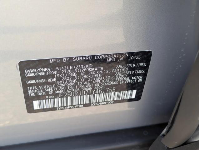 2026 Subaru Outback Touring XT