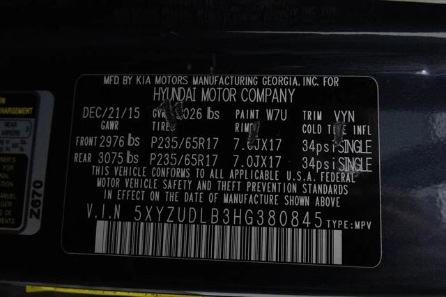 2017 Hyundai Santa Fe Sport 2.4L