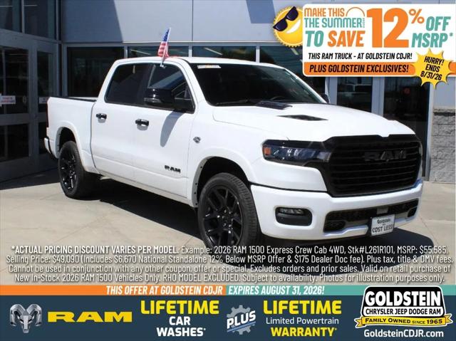 2026 Ram 1500 Laramie Crew Cab 4x4 5'7" Box for sale in Latham, NY