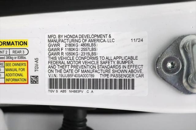 2025 Acura TLX Technology Package
