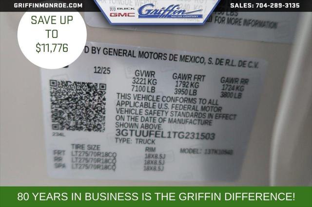 2026 GMC Sierra 1500 Crew Cab, Short Bed, AT4X, 4WD