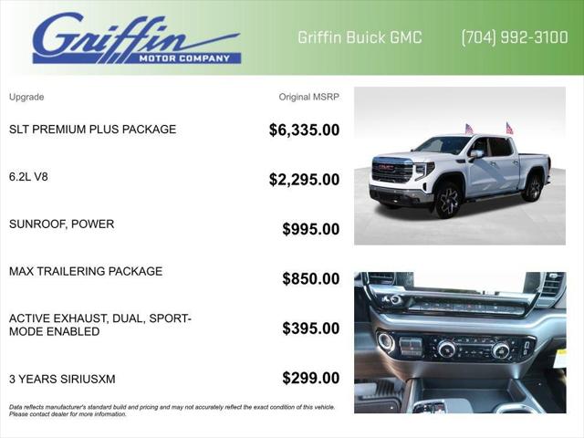 2026 GMC Sierra 1500 Crew Cab, Short Bed, SLT, 4WD