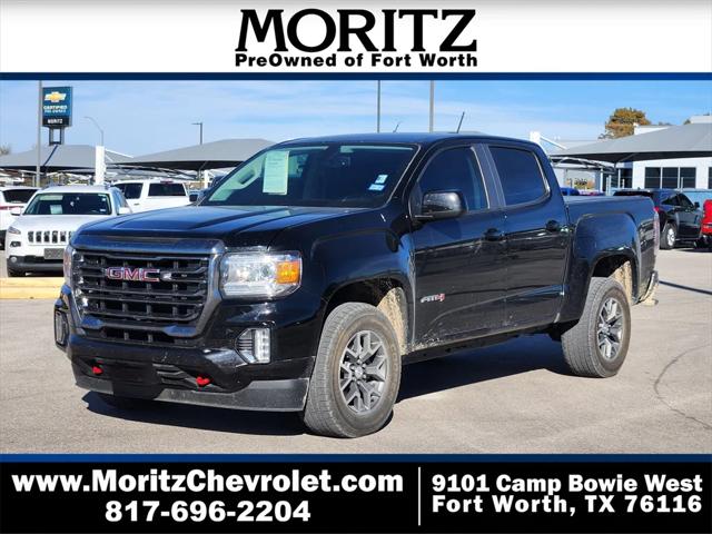 2022 GMC Canyon 4WD Crew Cab Short Box AT4 - Cloth
