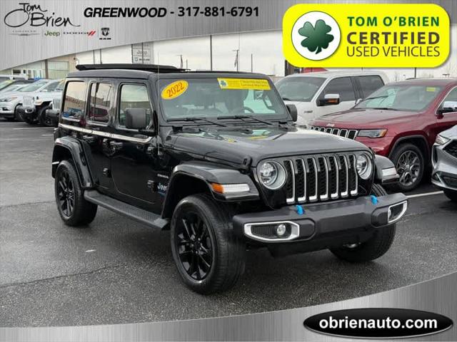 2022 Jeep Wrangler 4xe Unlimited Sahara 4x4