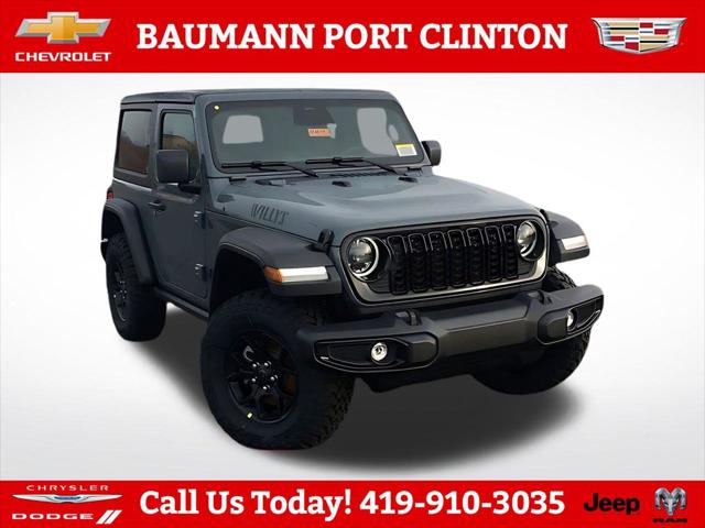 2026 Jeep Wrangler 2-Door Willys 4x4 for sale in Freemont, OH