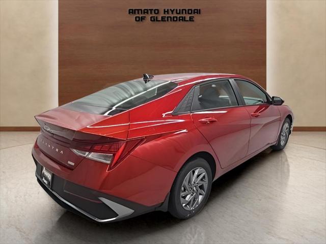 2026 Hyundai Elantra Hybrid Blue