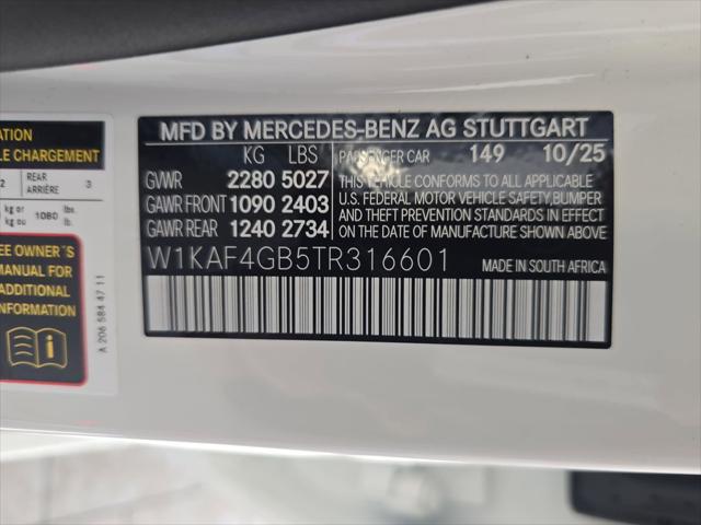 2026 Mercedes-Benz C-CLASS C 300 C 300