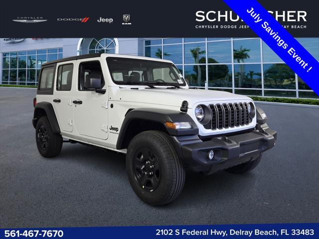 2026 Jeep Wrangler 4-Door Sport 4x4 for sale in Delray Beach, FL