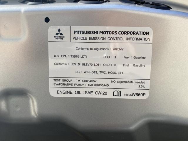 2026 Mitsubishi Outlander Sport 2.0 SE