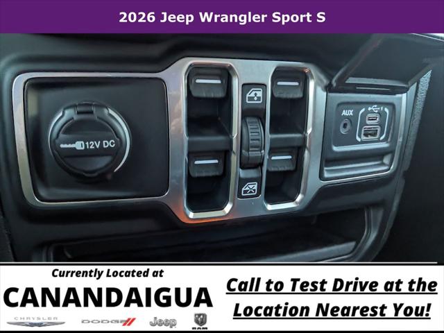 2026 Jeep Wrangler Sport S