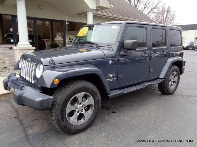 2017 Jeep Wrangler Unlimited Sahara 4x4 for sale in Portage, MI