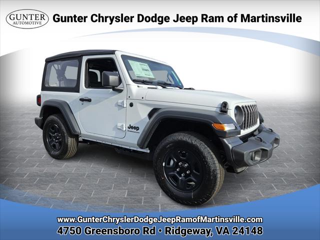 2026 Jeep Wrangler 2-Door Sport 4x4 for sale in Martinsville, VA