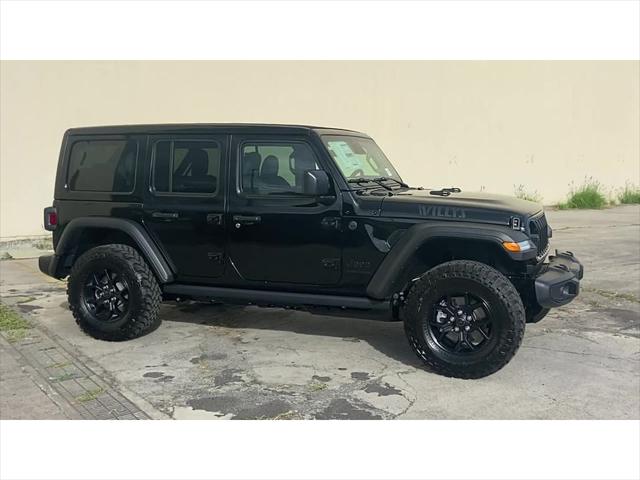 2026 Jeep Wrangler WRANGLER 4-DOOR WILLYS 2026 Jeep Wrangler WRANGLER 4-DOOR WILLYS