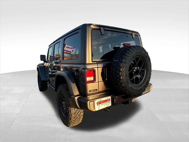 2026 Jeep Wrangler WRANGLER 4-DOOR WILLYS 2026 Jeep Wrangler WRANGLER 4-DOOR WILLYS