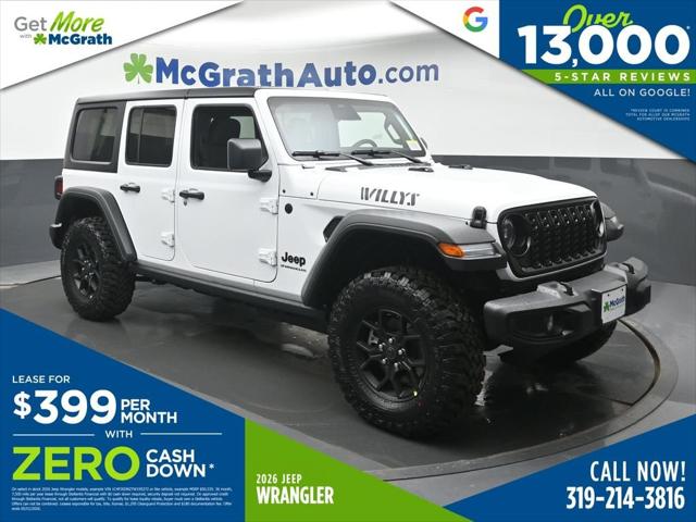 2026 Jeep Wrangler WRANGLER 4-DOOR WILLYS
