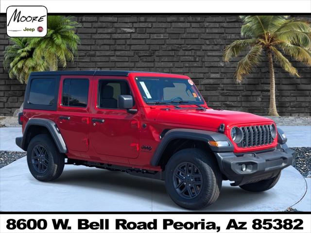 2026 Jeep Wrangler WRANGLER 4-DOOR SPORT S
