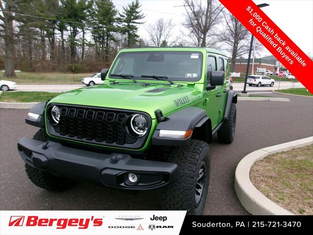 2026 Jeep Wrangler WRANGLER 4-DOOR WILLYS 2026 Jeep Wrangler WRANGLER 4-DOOR WILLYS