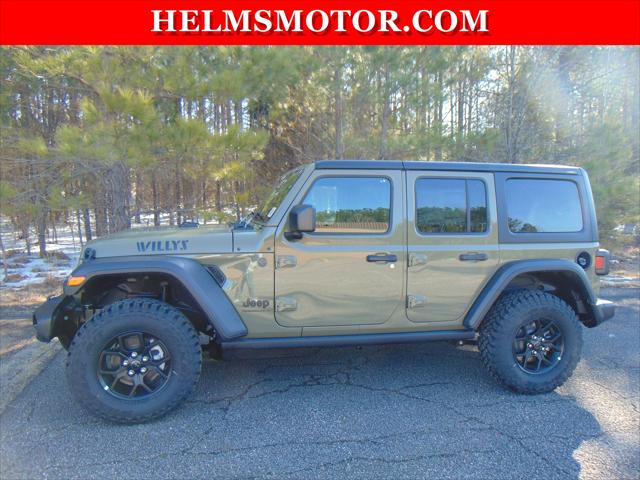 2026 Jeep Wrangler WRANGLER 4-DOOR WILLYS 2026 Jeep Wrangler WRANGLER 4-DOOR WILLYS