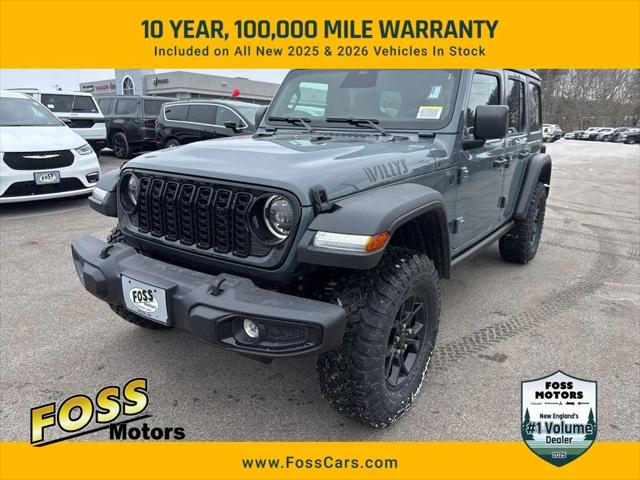 2026 Jeep Wrangler WRANGLER 4-DOOR WILLYS 2026 Jeep Wrangler WRANGLER 4-DOOR WILLYS