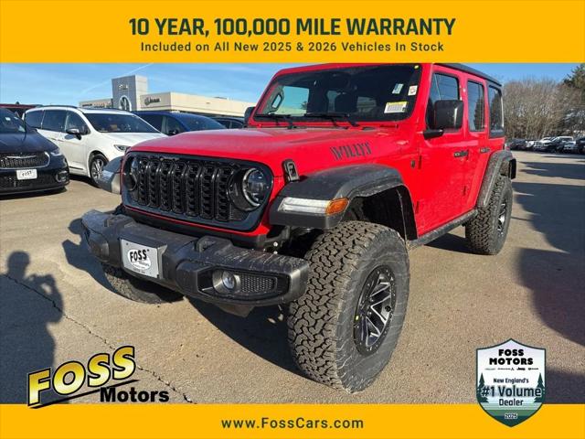 2026 Jeep Wrangler WRANGLER 4-DOOR WILLYS 2026 Jeep Wrangler WRANGLER 4-DOOR WILLYS