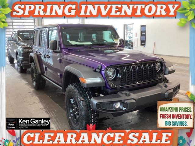 2026 Jeep Wrangler Willys for sale in Mentor, OH