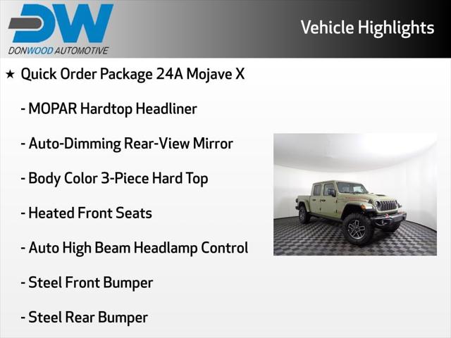2026 Jeep Gladiator GLADIATOR MOJAVE X 4X4