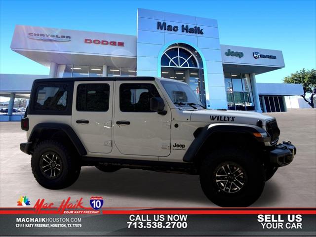 2026 Jeep Wrangler WRANGLER 4-DOOR WILLYS 2026 Jeep Wrangler WRANGLER 4-DOOR WILLYS