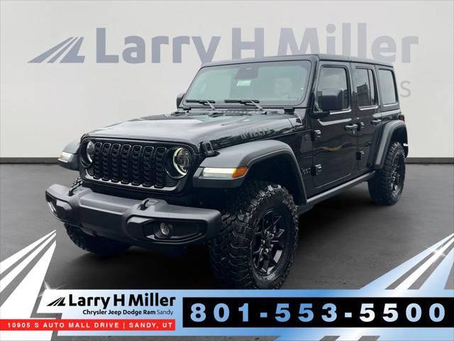 2026 Jeep Wrangler WRANGLER 4-DOOR WILLYS 2026 Jeep Wrangler WRANGLER 4-DOOR WILLYS