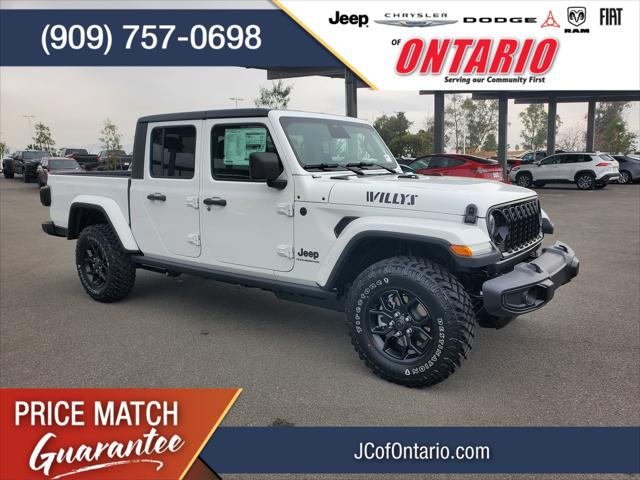 2026 Jeep Gladiator GLADIATOR WILLYS 4X4 2026 Jeep Gladiator GLADIATOR WILLYS 4X4