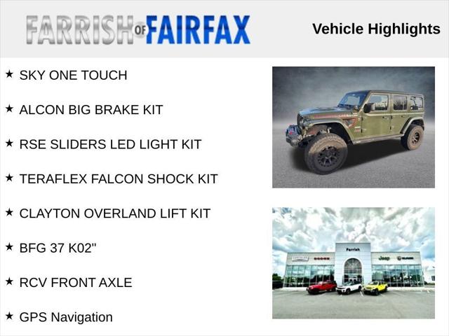 2020 Jeep Wrangler Unlimited Rubicon Recon 4X4 2020 Jeep Wrangler Unlimited Rubicon Recon 4X4