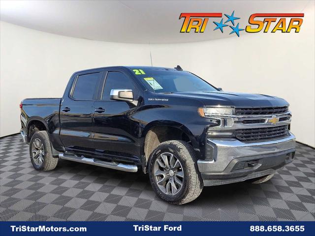2021 Chevrolet Silverado 1500 4WD Crew Cab Short Bed LT