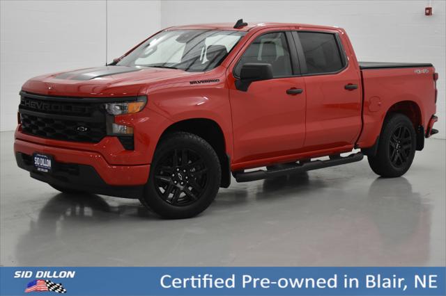 2023 Chevrolet Silverado 1500 4WD Crew Cab Short Bed Custom 2023 Chevrolet Silverado 1500 4WD Crew Cab Short Bed Custom