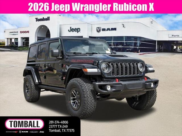 2026 Jeep Wrangler WRANGLER 4-DOOR RUBICON X 2026 Jeep Wrangler WRANGLER 4-DOOR RUBICON X