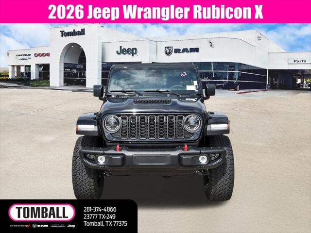 2026 Jeep Wrangler WRANGLER 4-DOOR RUBICON X 2026 Jeep Wrangler WRANGLER 4-DOOR RUBICON X