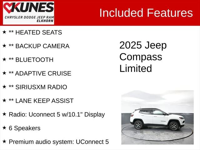 2025 Jeep Compass Limited 4x4 2025 Jeep Compass Limited 4x4