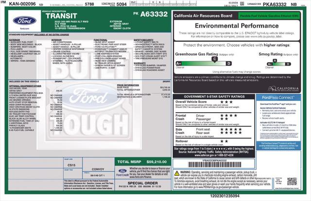 2023 Ford Transit-350 Passenger Van XLT 2023 Ford Transit-350 Passenger Van XLT