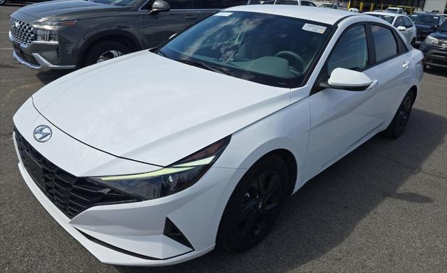 2023 Hyundai Elantra Hybrid Blue