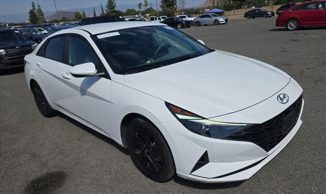 2023 Hyundai Elantra Hybrid Blue