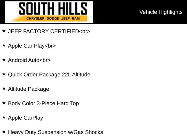 2021 Jeep Wrangler Unlimited Sahara Altitude 4x4 2021 Jeep Wrangler Unlimited Sahara Altitude 4x4