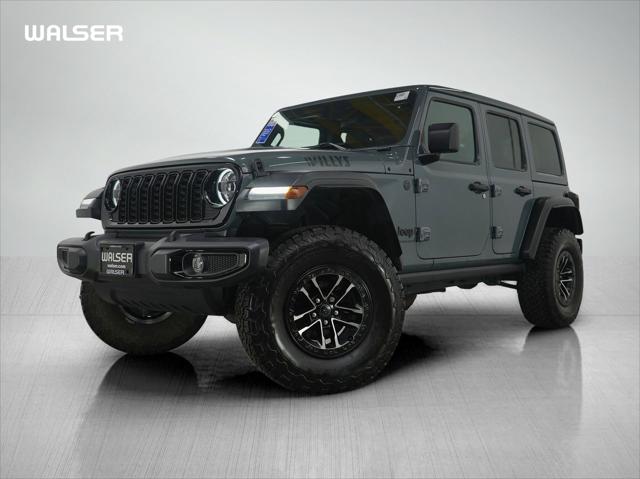 2024 Jeep Wrangler 4-Door Willys 4x4 2024 Jeep Wrangler 4-Door Willys 4x4
