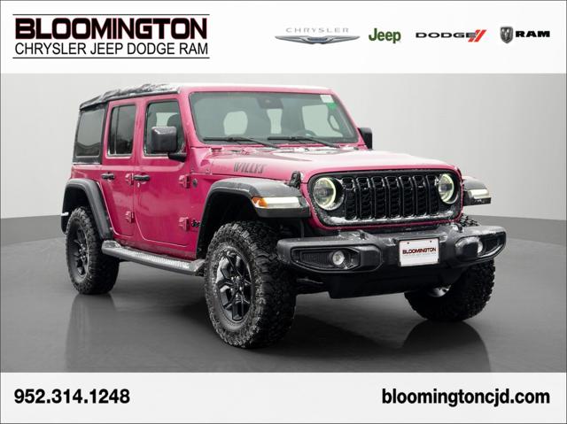 2024 Jeep Wrangler 4-Door Willys 2024 Jeep Wrangler 4-Door Willys