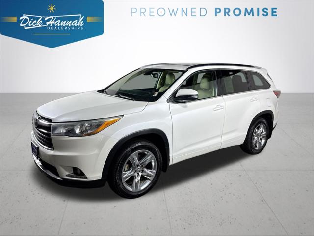 2016 Toyota Highlander Limited Platinum