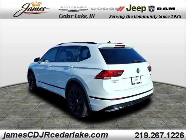 2021 Volkswagen Tiguan 2.0T SE R-Line Black