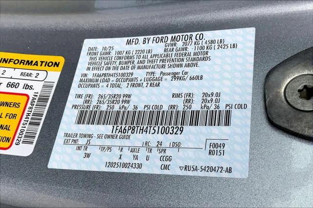 2026 Ford Mustang EcoBoost Premium Fastback