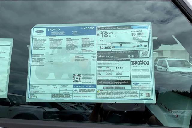 2025 Ford Bronco Stroppe Edition