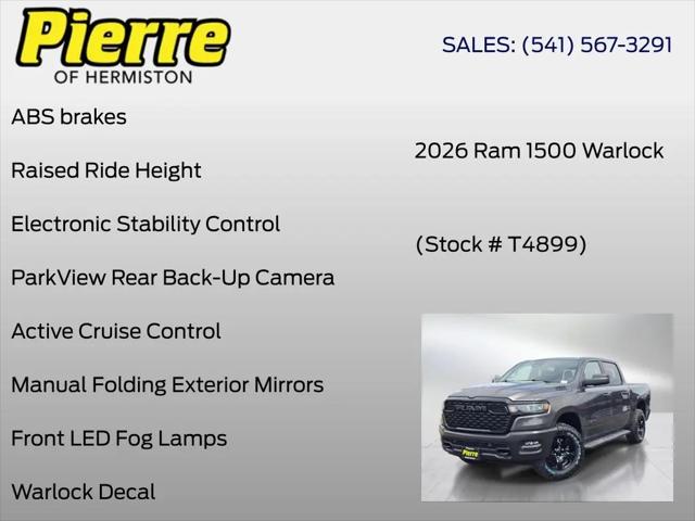 2026 Ram 1500 Warlock Crew Cab 4x4 57 Box